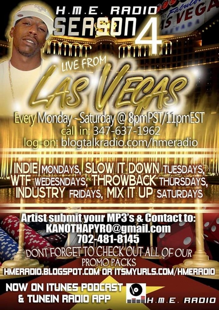One time for Straw Hat Black originally from our Hood doing this thing in Vegas it's online blog site that also helps us and other artists find their place in this industry